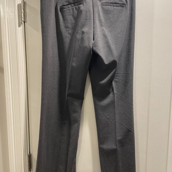 Kenneth Cole Amanda Pants Charcoal Heather Gray Straight Cut size 8 great condit - Picture 7 of 8